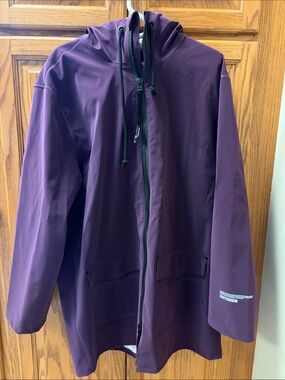 Stutterheim purple haze rain coat